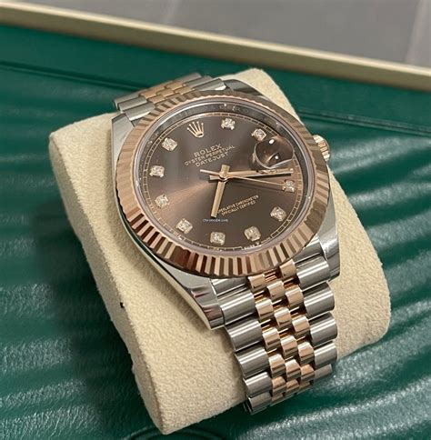 rolex daydate brown dial|rolex datejust 41 for sale.